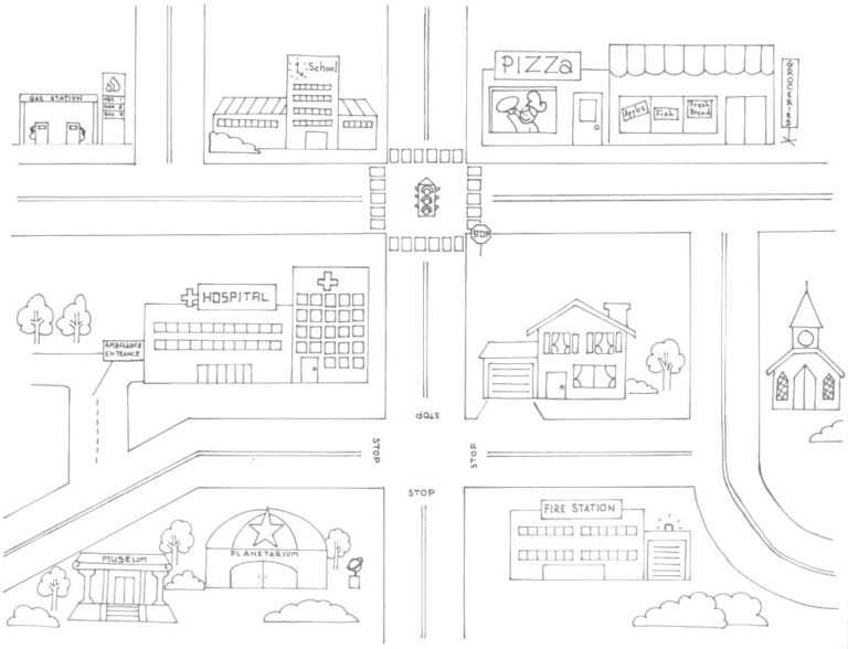 Printable Blank City Map Template Printable Templates - vrogue.co