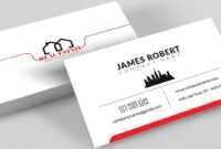 Clean Illustrator Business Card Design With Free Template Download inside Visiting Card Illustrator Templates Download