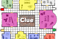 Clue Game Board Printable | Birthday - Spy Detective Mystery regarding Clue Card Template