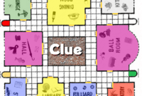 Clue Game Board Printable | Birthday - Spy Detective Mystery regarding Clue Card Template