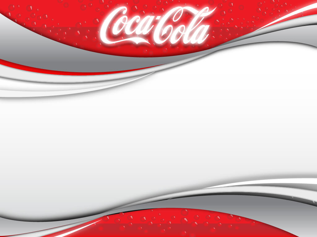 Coca Cola 2 Backgrounds For Powerpoint - Miscellaneous Ppt In Coca Cola Powerpoint Template