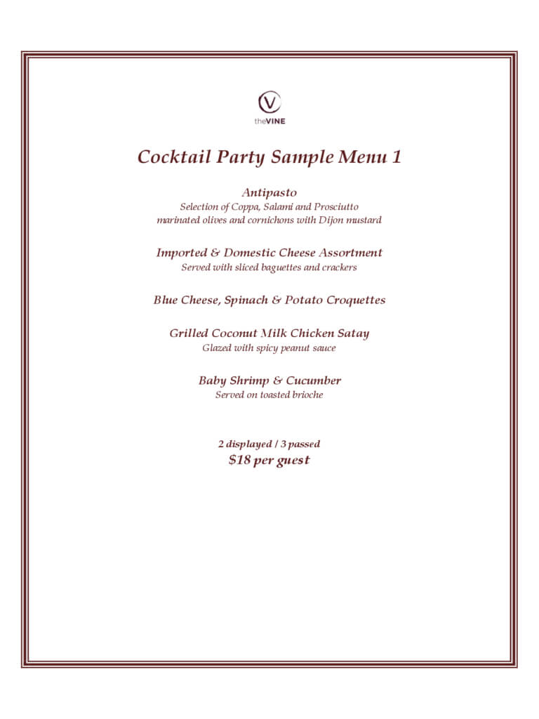 Cocktail Menu Template – 2 Free Templates In Pdf, Word Regarding Cocktail Menu Template Word Free