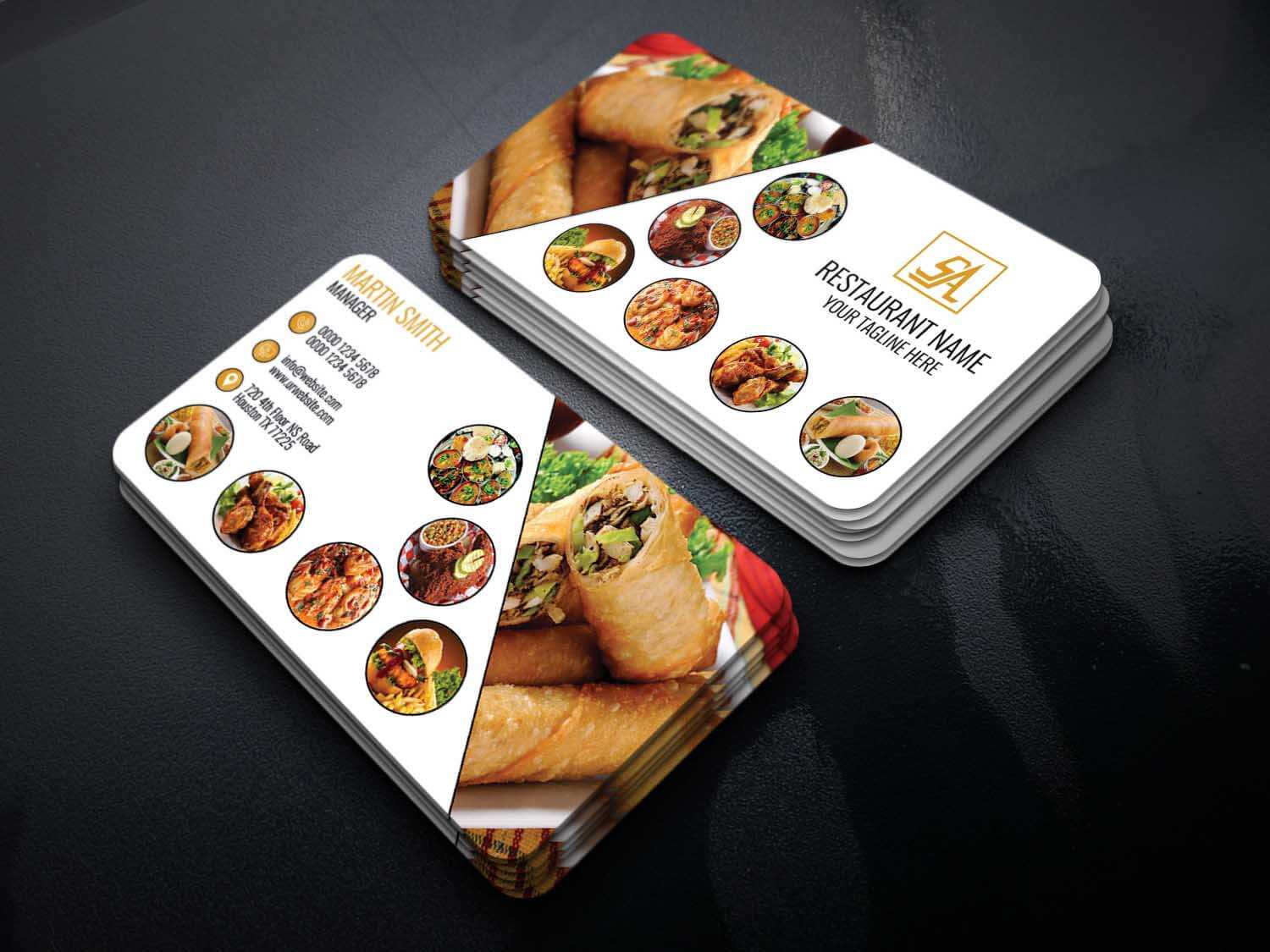 Code Graphic – Print, Icons, Fonts, Mockups Template With Regard To Restaurant Business Cards Templates Free