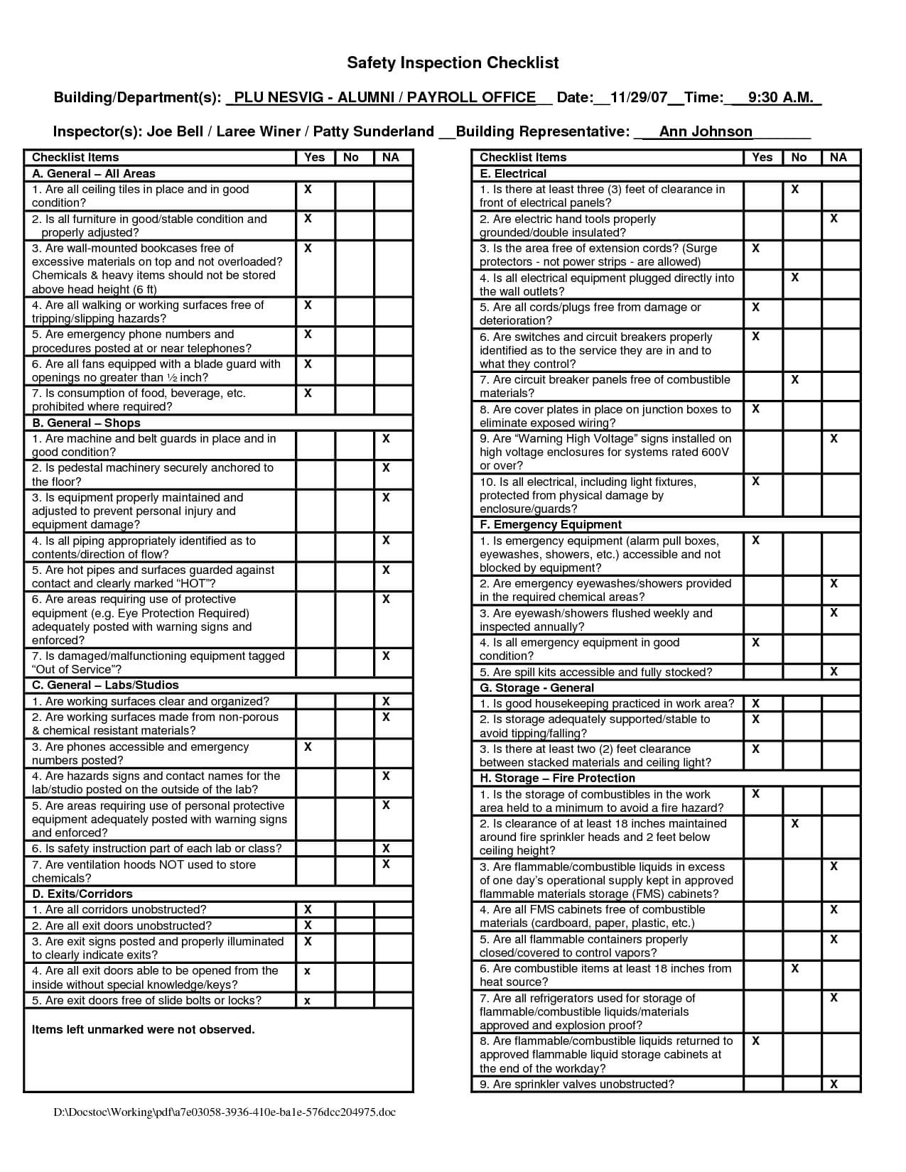 Commercial Property Inspection Report Template And Regarding Commercial Property Inspection Report Template