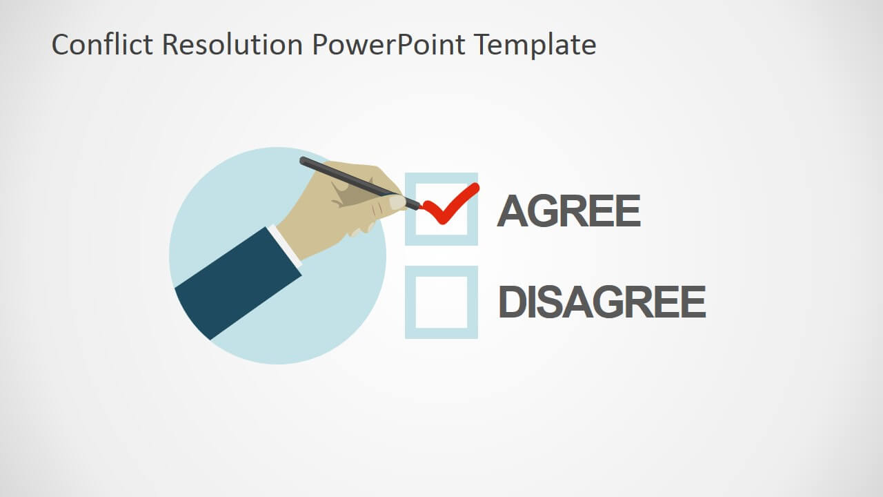 Conflict Resolution Powerpoint Template For Powerpoint Template Resolution