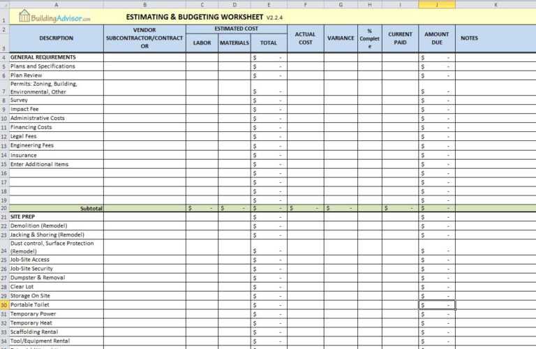 Construction Deficiency Report Template