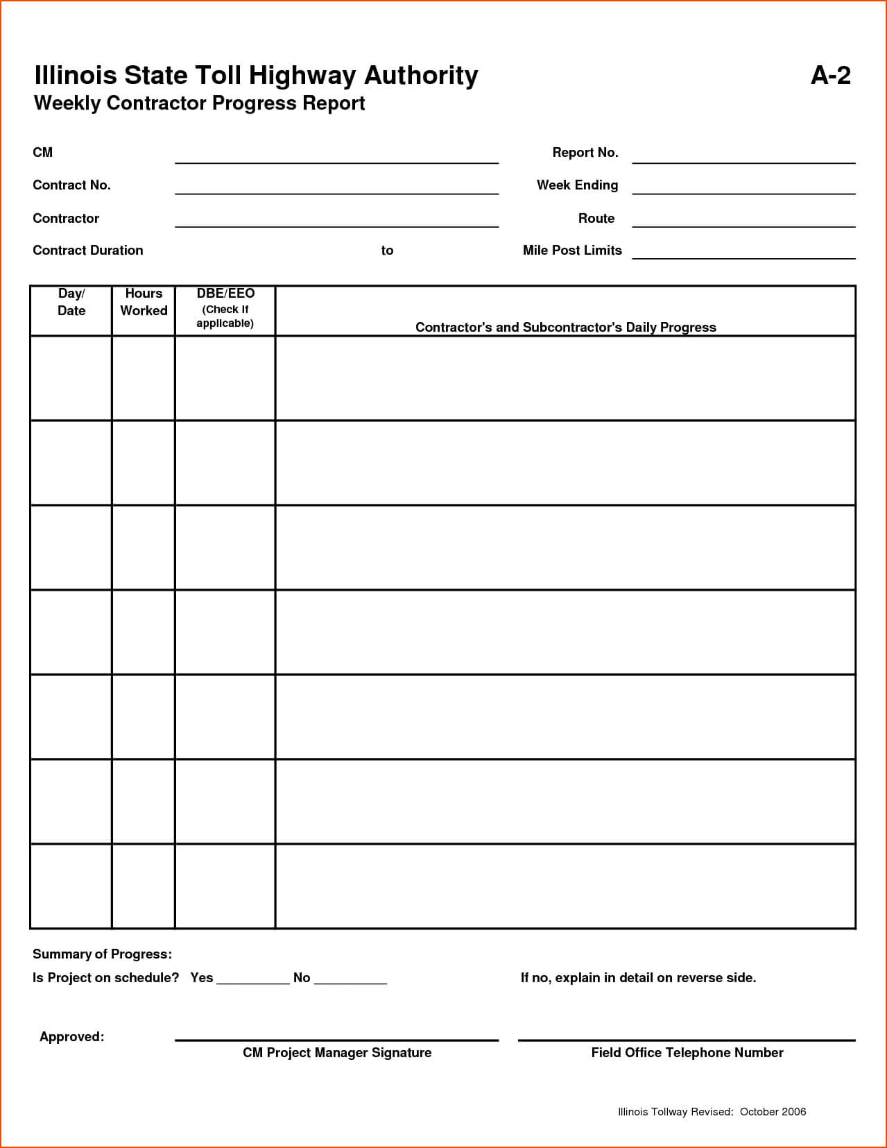 Construction Daily Progress Report Template – Guatemalago In Construction Daily Progress Report Template