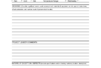 Construction Daily Report Template | Contractors | Report regarding Daily Work Report Template