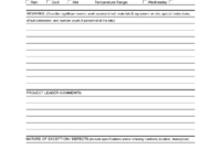 Construction Daily Report Template | Report Template, Daily regarding Construction Daily Progress Report Template