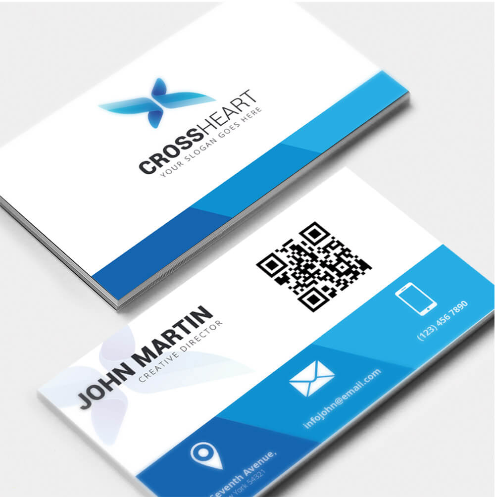 Corporate Business Card Free Psd At Downloadfreepsd Throughout Name Card Design Template Psd