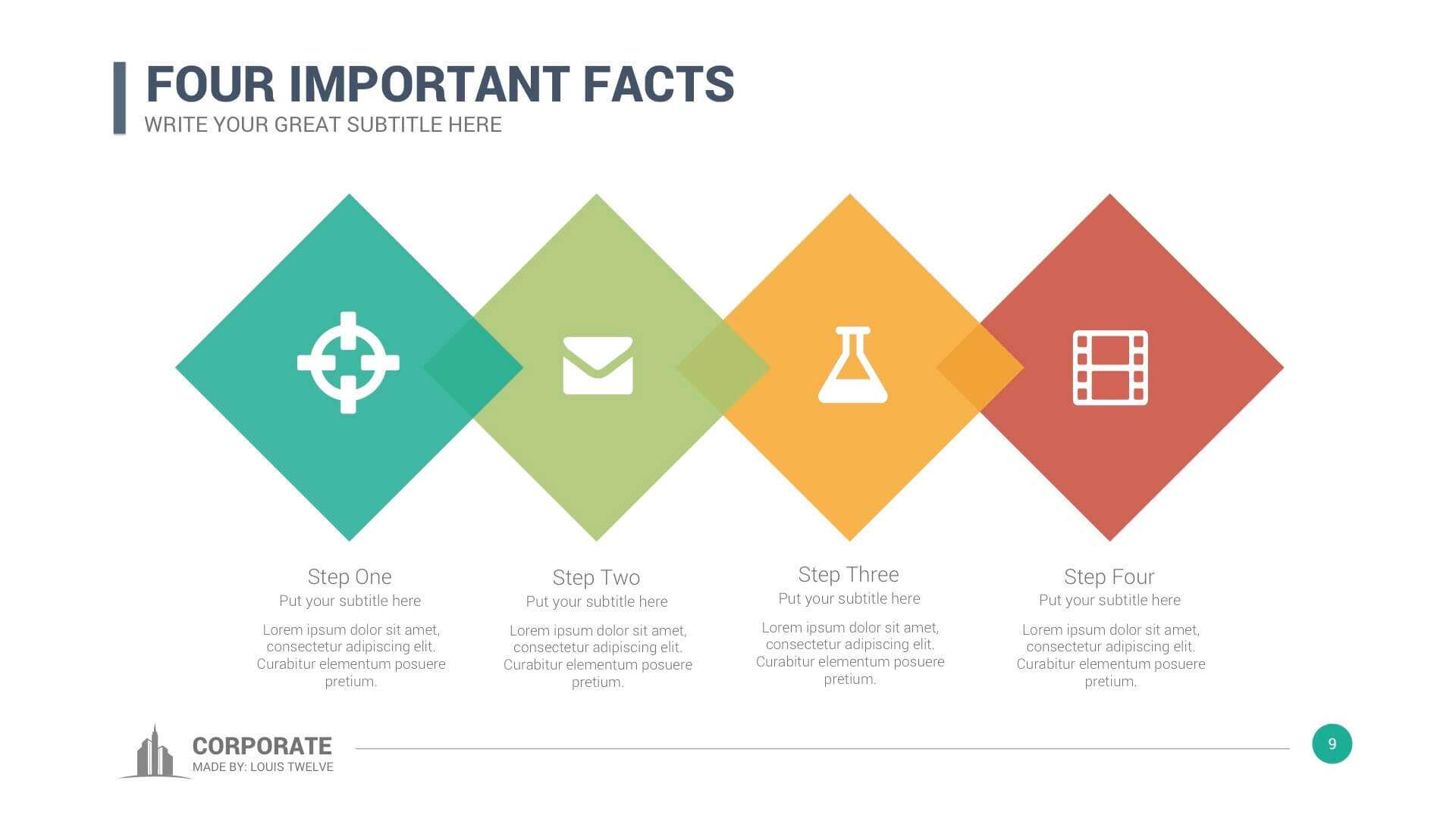 Corporate Overview Powerpoint Template For Fancy Powerpoint Templates