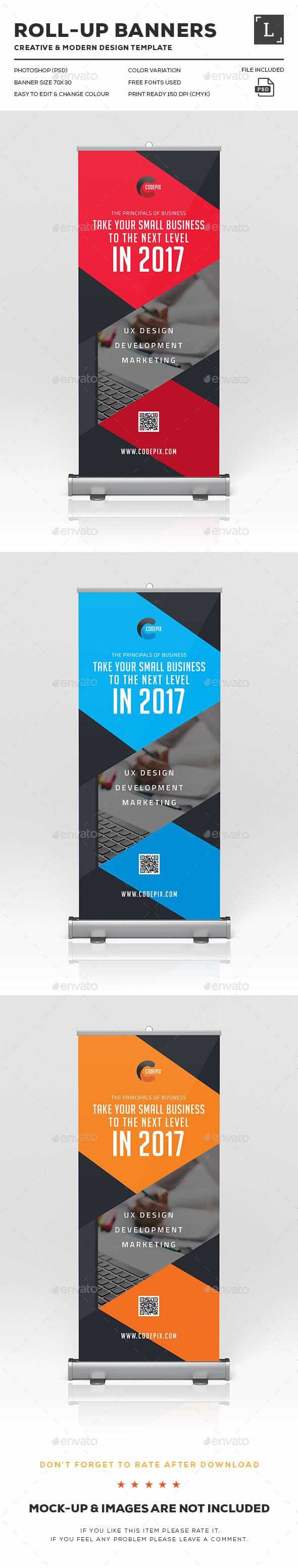 Corporate Roll Up Banner Design Template – Signage Print Regarding Outdoor Banner Design Templates