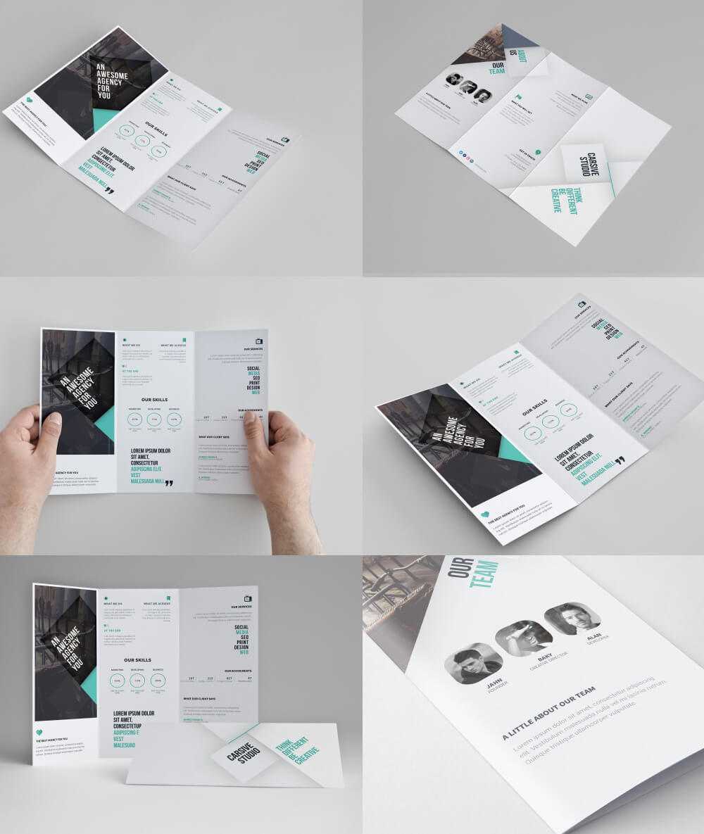 Corporate Tri Fold Brochure Template Free Psd – Download Psd With Regard To 3 Fold Brochure Template Psd Free Download