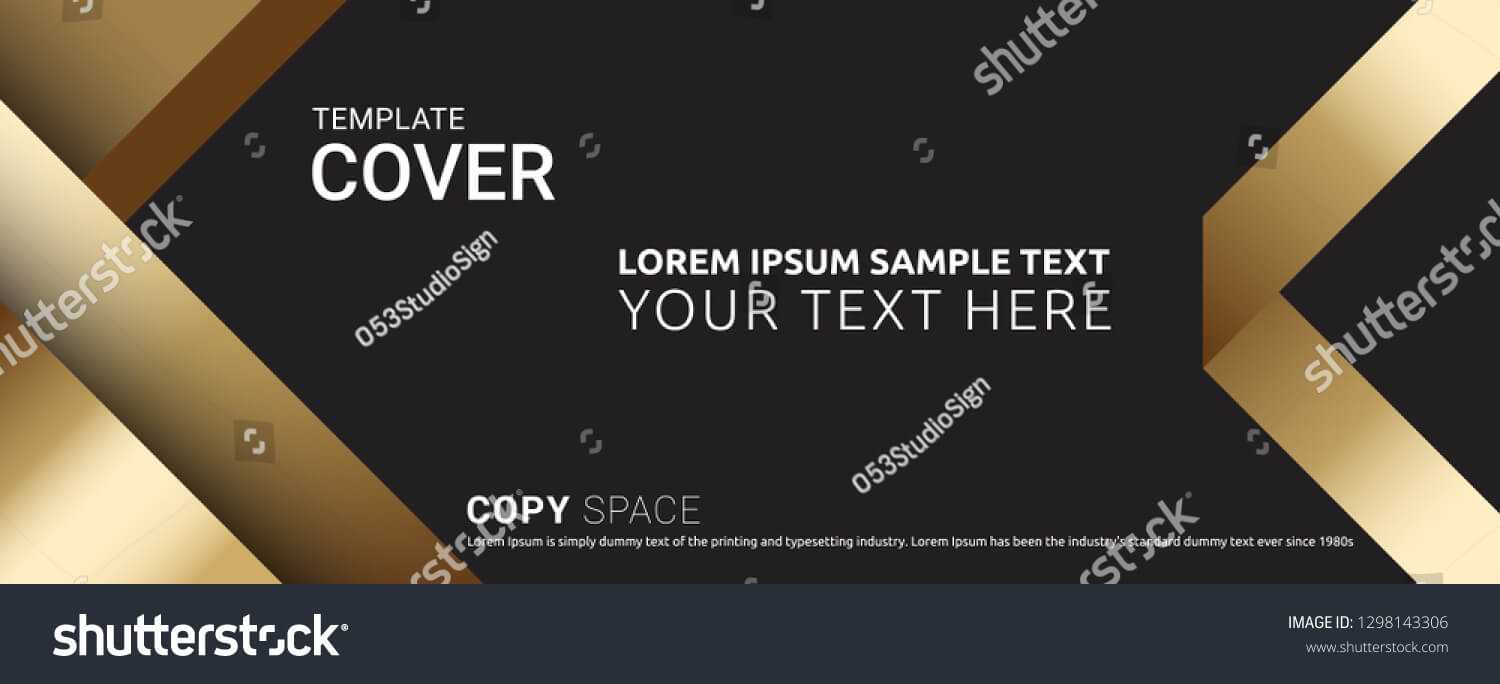 Cover Design Template Leaflet Advertising Vinyl Stock Vector With Vinyl Banner Design Templates