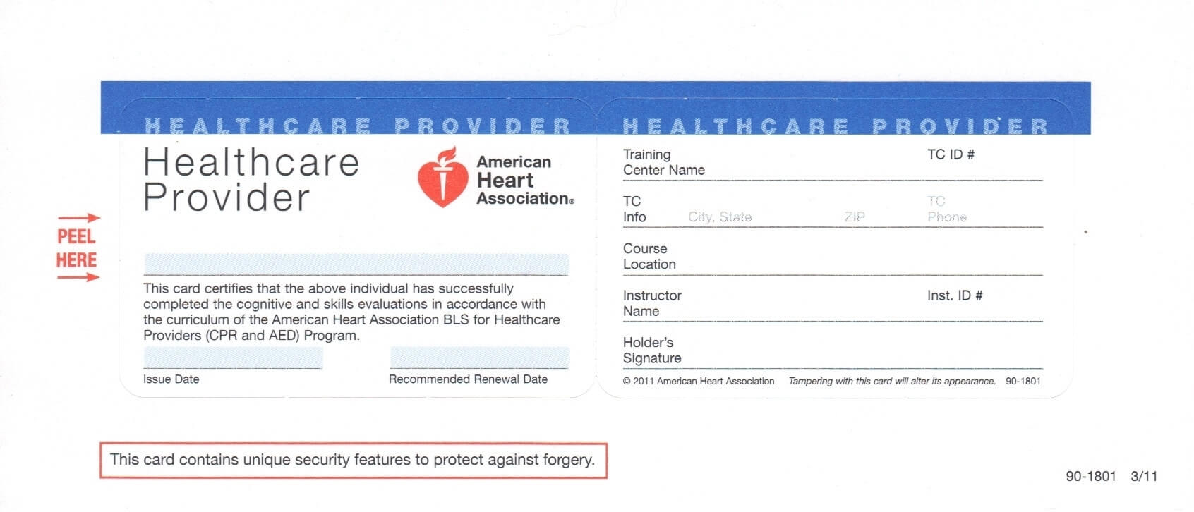 Cpr Card Template – Cumed With Regard To Cpr Card Template