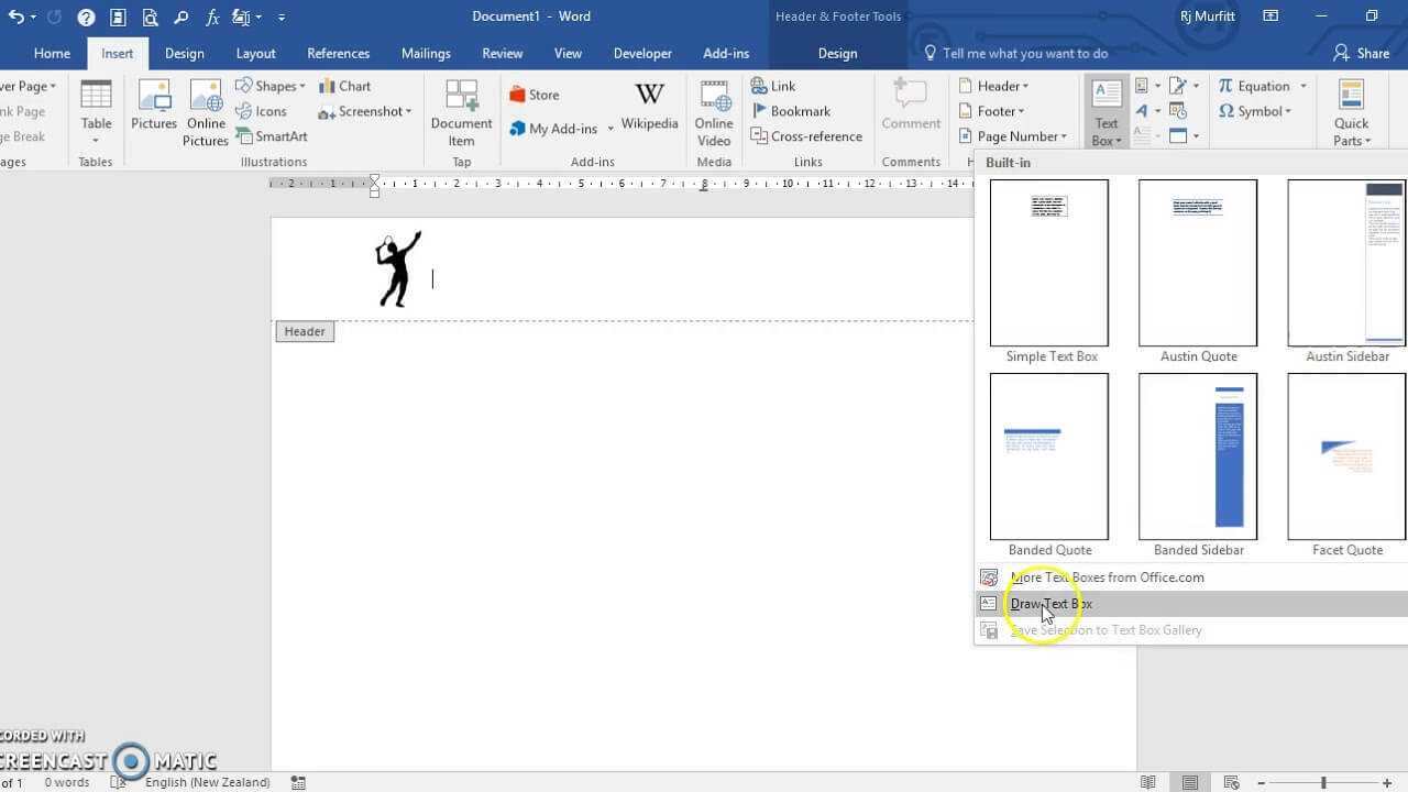 Create A Letterhead Template In Microsoft Word 2016 With How To Create A Letterhead Template In Word