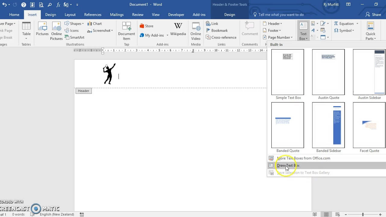 Create A Letterhead Template In Microsoft Word 2016 With Regard To How To Save A Template In Word