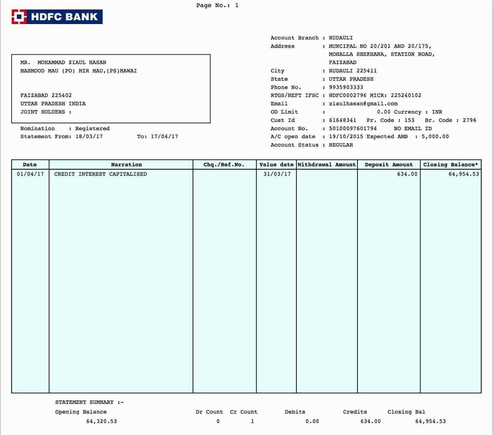 Create Bank Statement Template Of Credit Card Statement For Credit Card Statement Template
