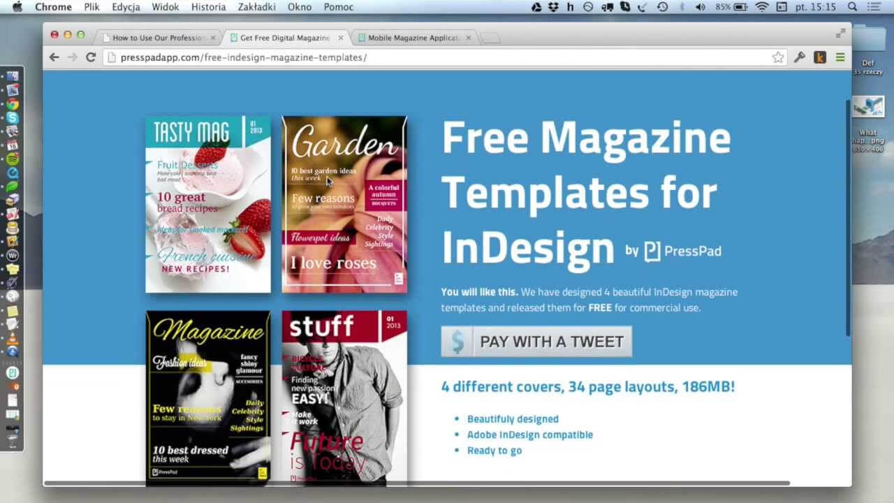 Create Stunning Magazine Covers With Google Docs (Digital Publishing  Webinars) Pertaining To Magazine Template For Microsoft Word