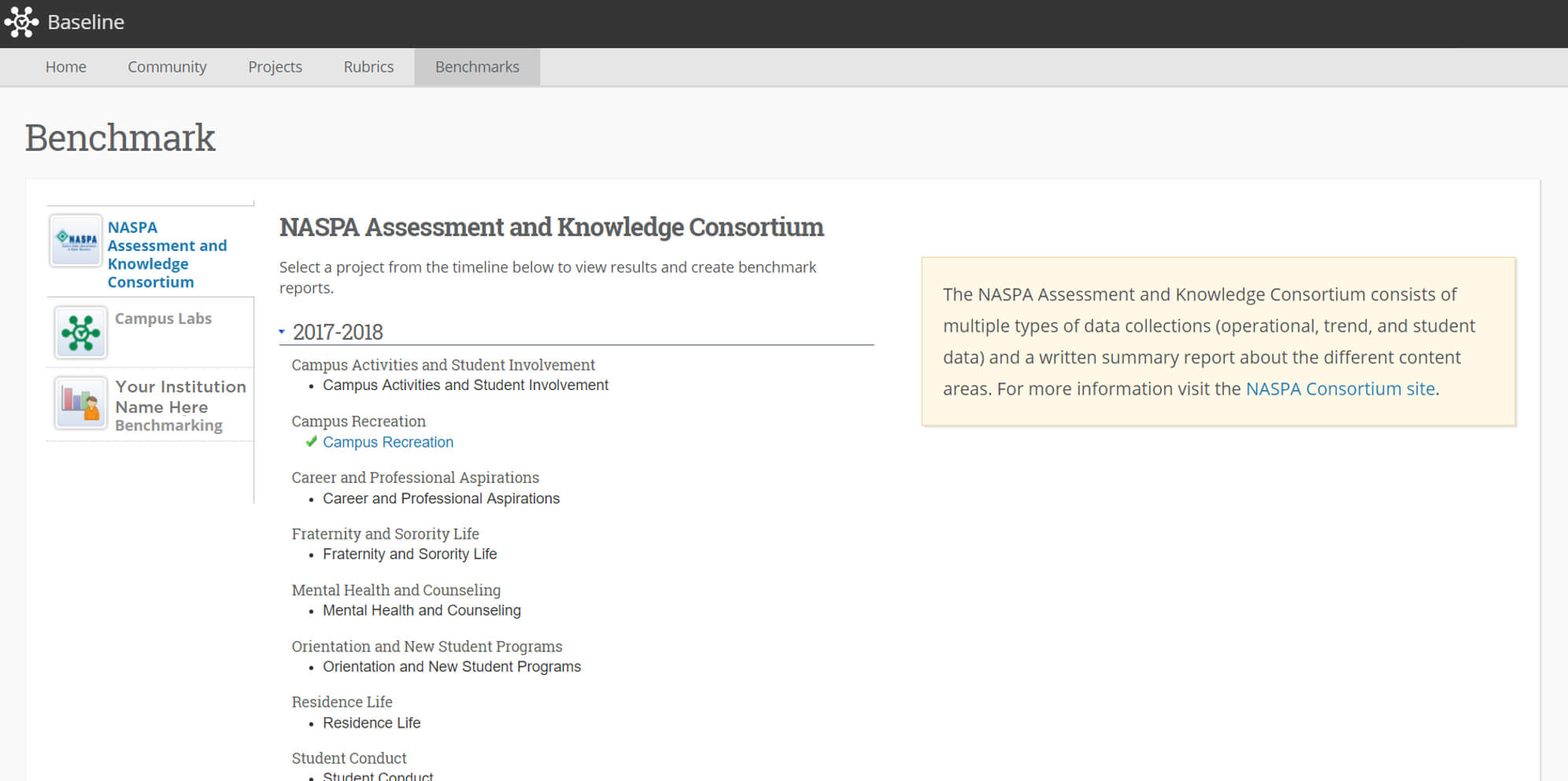 Creating Comparison Report Views – Baseline Help Center Within Baseline Report Template