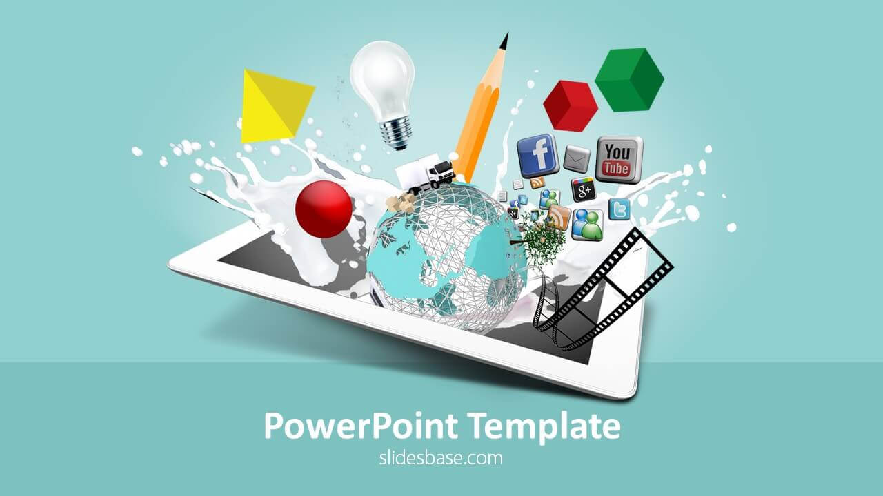 Creative Design Powerpoint Template In Multimedia Powerpoint Templates