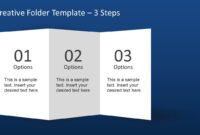 Creative Folder Template Layout For Powerpoint with regard to 4 Fold Brochure Template