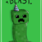 Creeper Birthday Cardlucieniibi.deviantart On in Minecraft Birthday Card Template