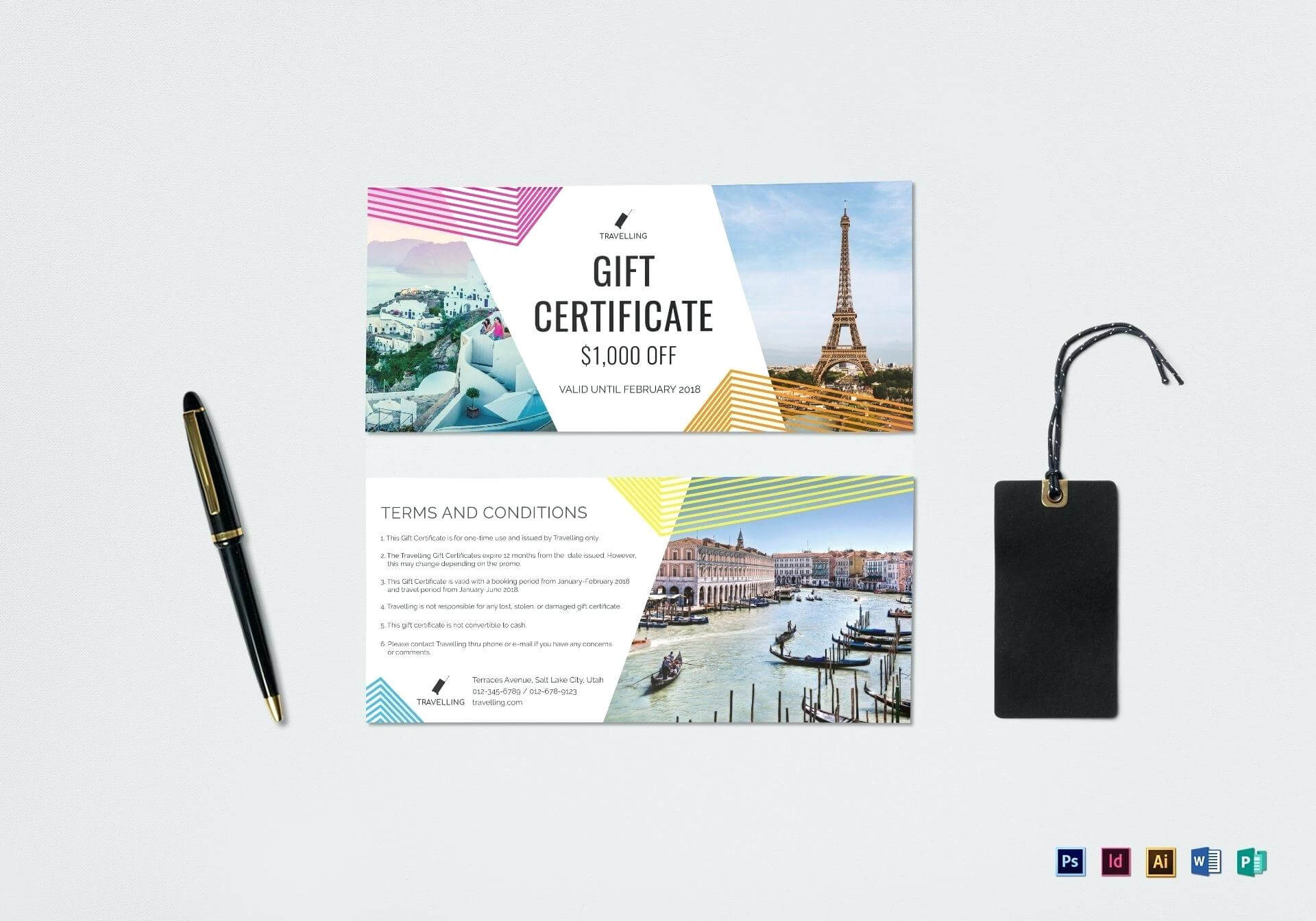 Cruise Voucher Template – Diadeveloper With Free Travel Gift Certificate Template