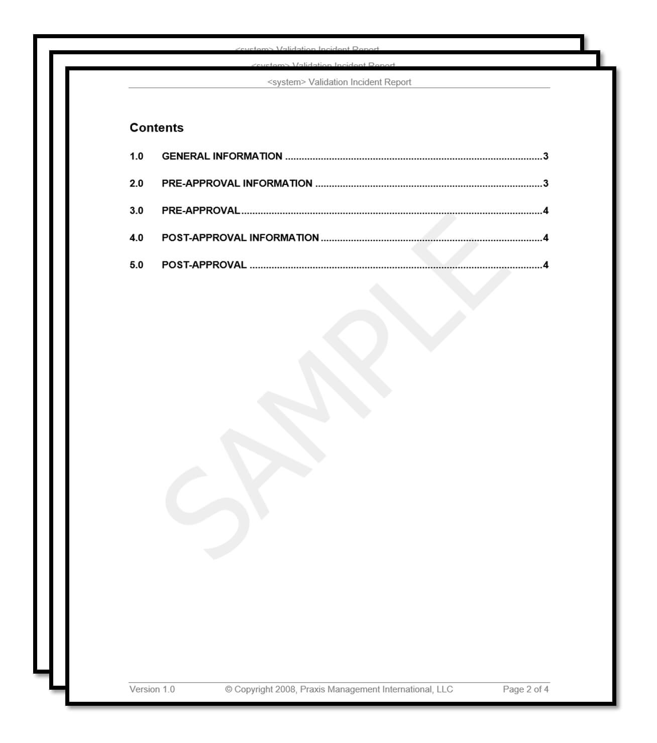 Csv Template – Validation Incident Report (V 1) Within Deviation Report Template