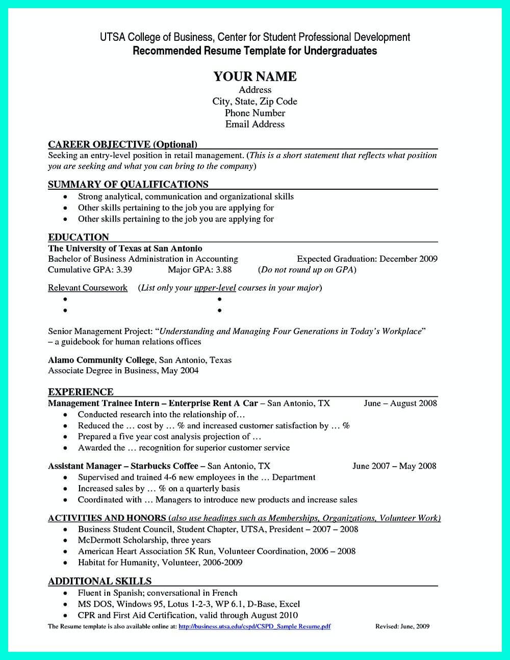 Current College Student Resume Is Designed For Fresh With Regard To College Student Resume Template Microsoft Word