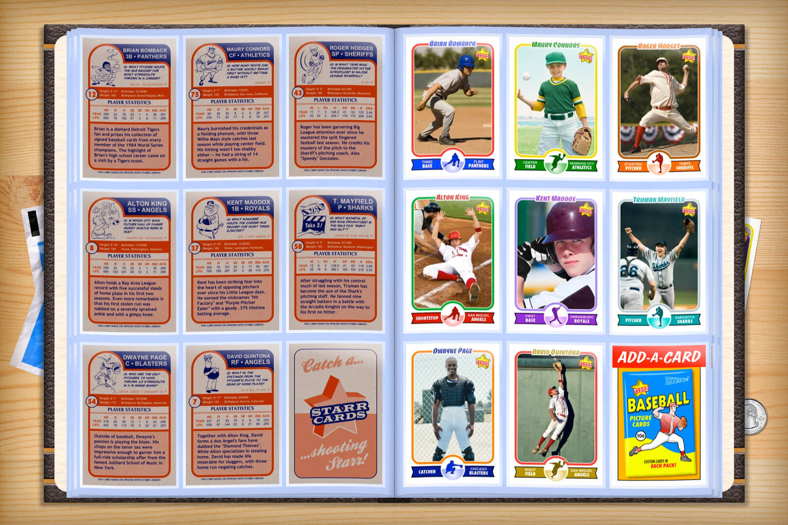 Custom Baseball Cards – Retro 75™ Series Starr Cards With Custom Baseball Cards Template