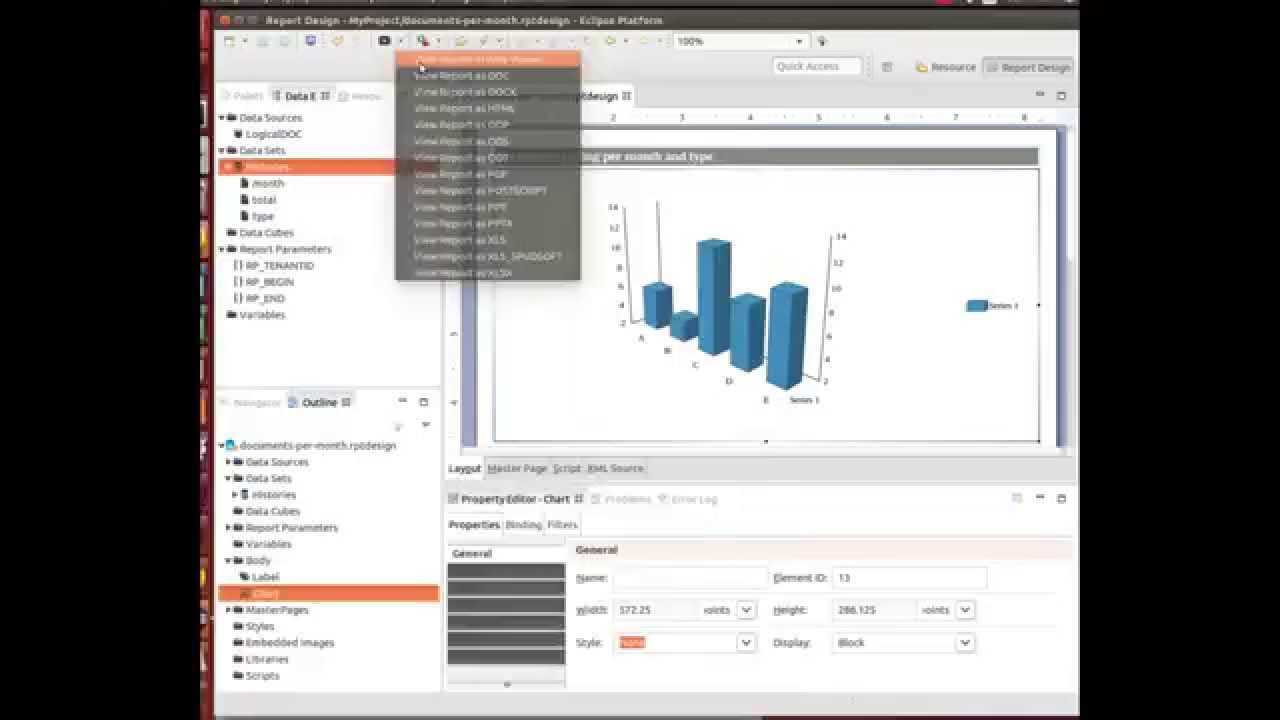 Custom Reports With Birt For Birt Report Templates