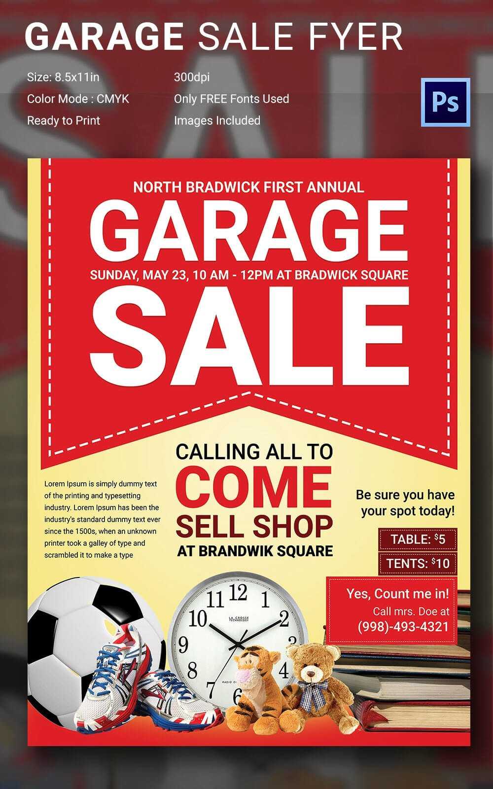 Customize 580 Garage Sale Flyer Templates Postermywall Water Within Garage Sale Flyer Template Word