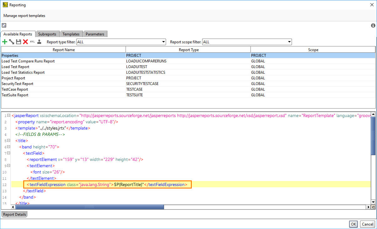 Customizing Templates Tutorial | Readyapi Documentation Intended For Weekly Test Report Template