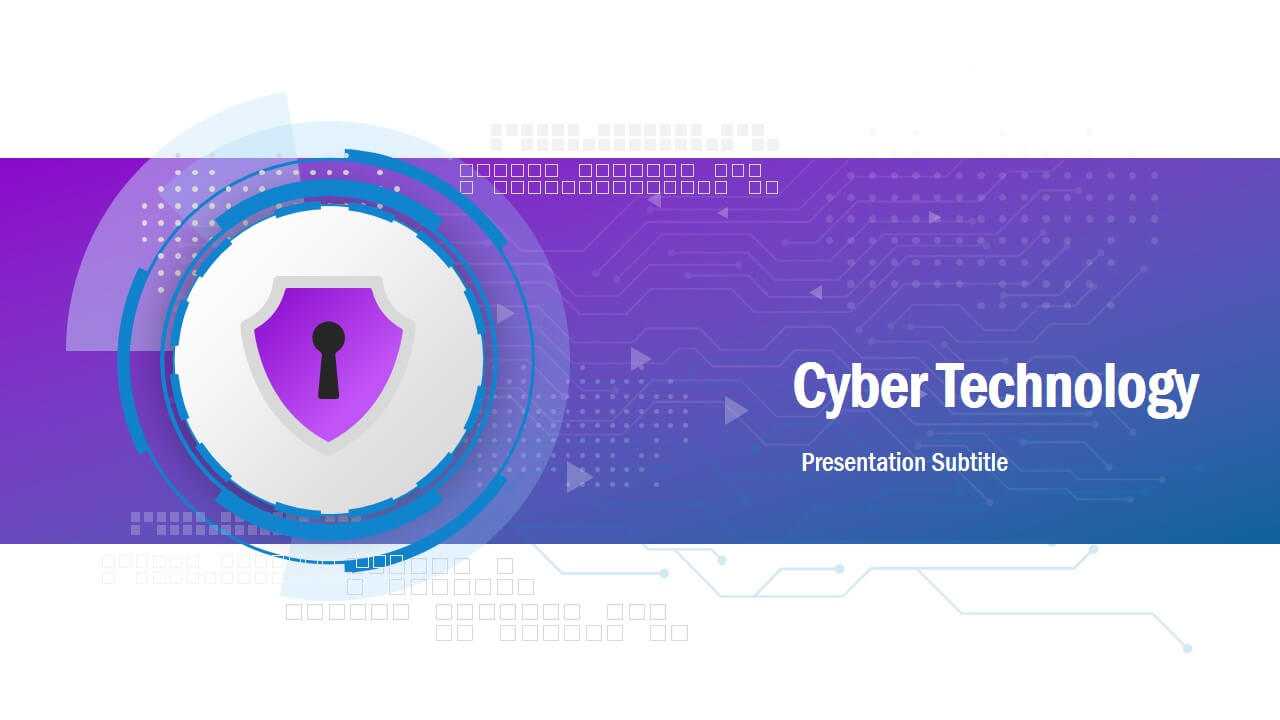 Cyber Technology Powerpoint Template Inside High Tech Powerpoint Template