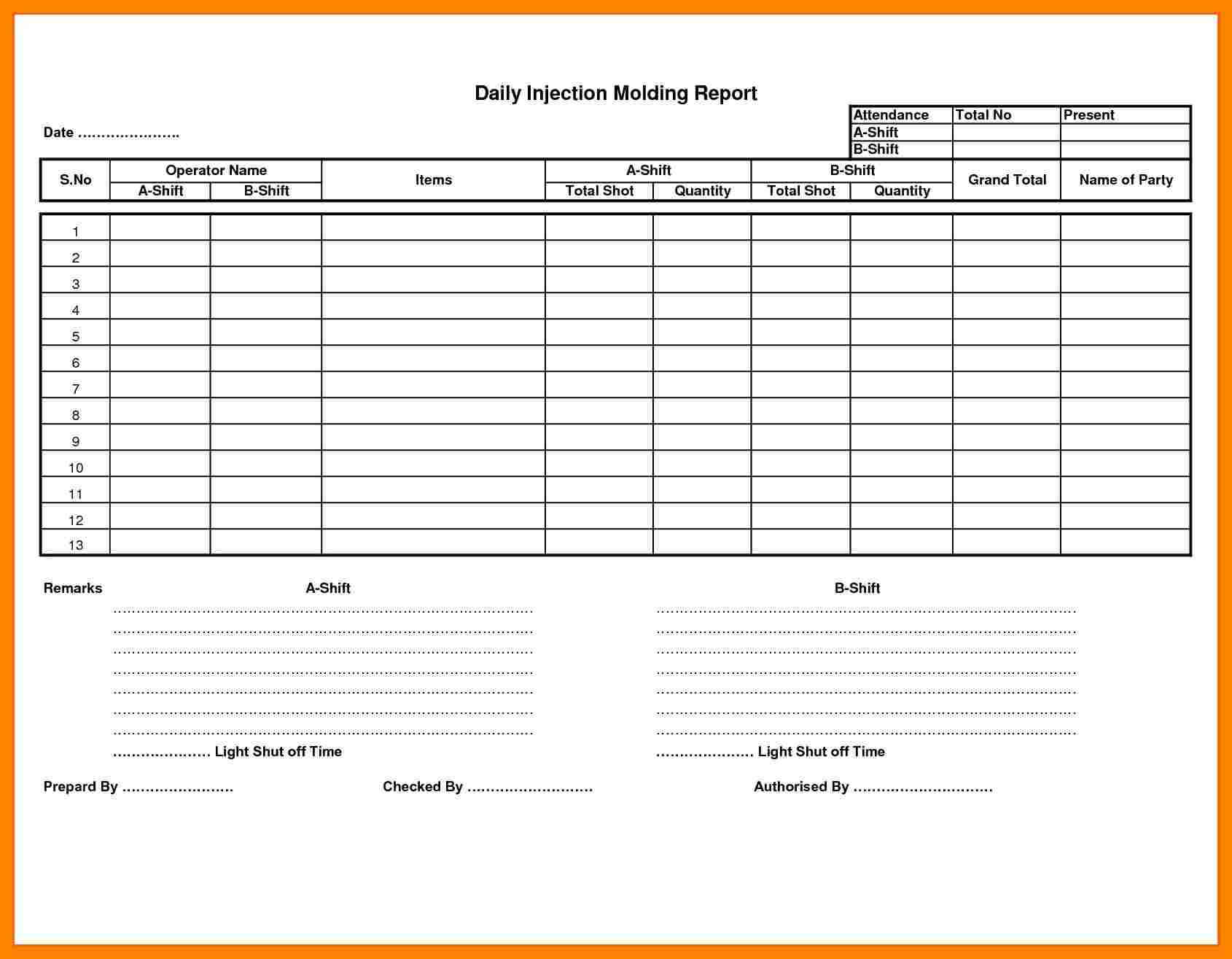 Daily Reporting Format Employees – Magdalene Project Inside Employee Daily Report Template