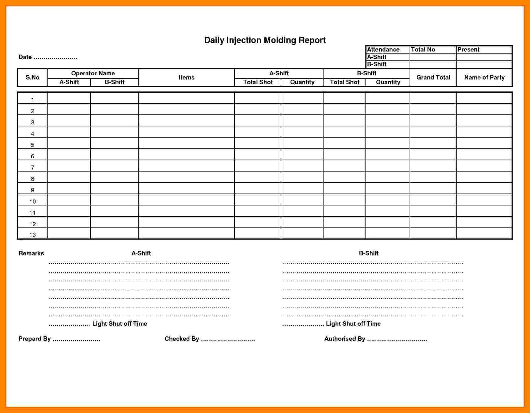 Daily Reporting Format Employees – Magdalene Project Inside Employee Daily Report Template