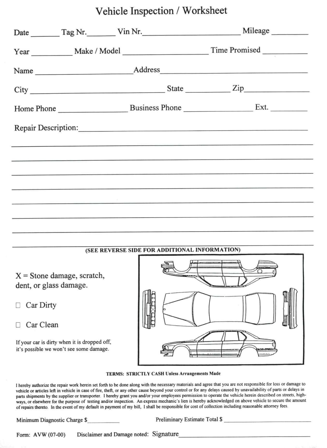 Damage Report Template – Wovensheet.co Pertaining To Car Damage Report Template