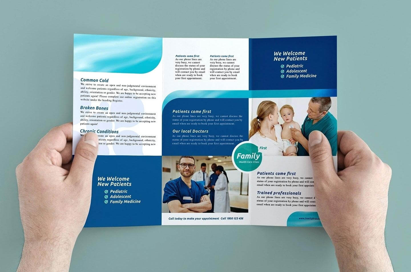 Dental Flyer Template Free – Wovensheet.co Regarding Medical Office Brochure Templates