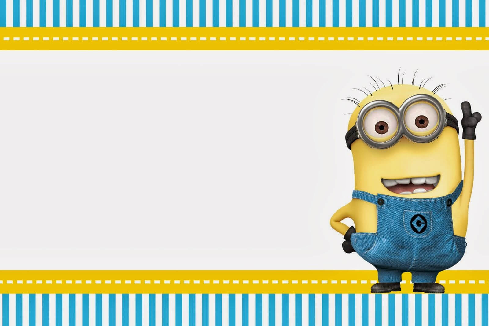 Despicable Me: Invitations And Party Free Printables. In Intended For Minion Card Template