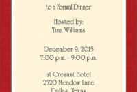 Dinner Invitation Template Free | Birthday Dinner Invitation inside Free Dinner Invitation Templates For Word