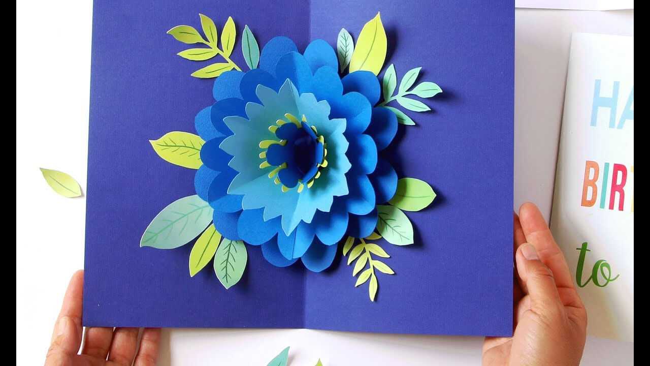 Diy Happy Mother's Day Card Pop Up Flower (Free Templates!) With Regard To Diy Pop Up Cards Templates