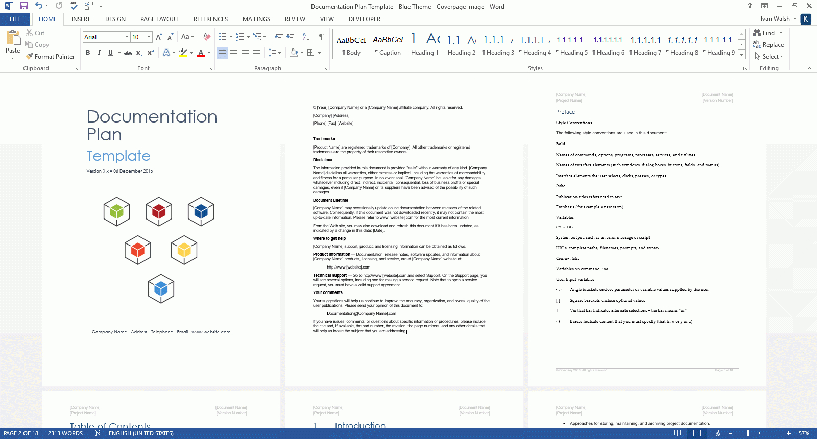 Documentation Plan Template (Ms Word/excel Wbs) – Templates Intended For Product Requirements Document Template Word