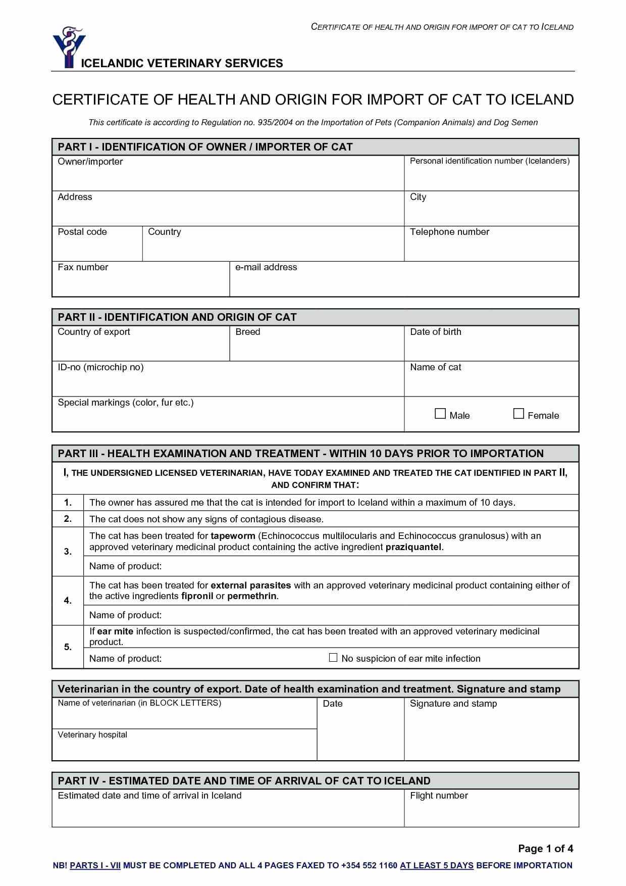 Dog Vaccination Certificate Template – Atlantaauctionco Regarding Dog Vaccination Certificate Template