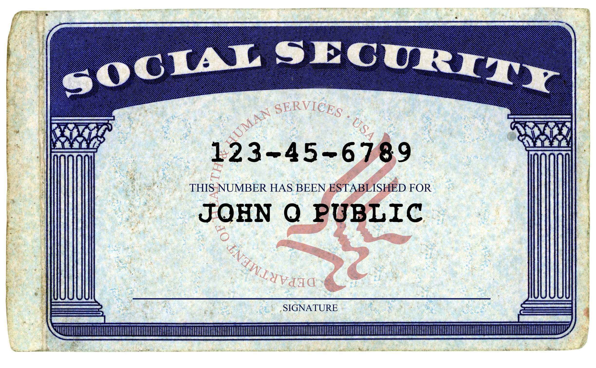 Don't Give Your Social Security Number At These Places Regarding Social Security Card Template Photoshop