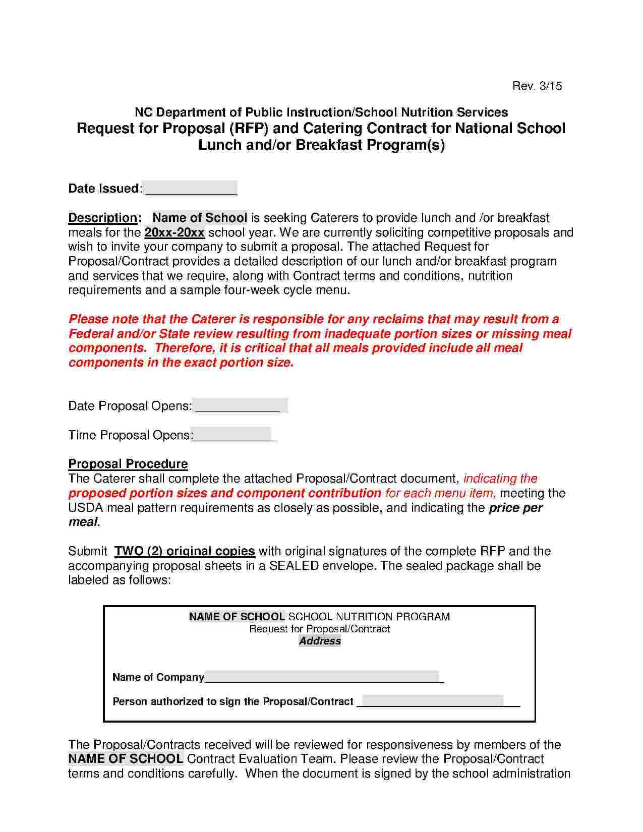 Download Catering Contract Style 1 Template For Free At Regarding Catering Contract Template Word