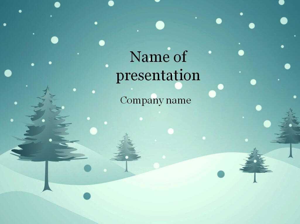 download-free-blue-winter-powerpoint-template-for-in-snow-powerpoint