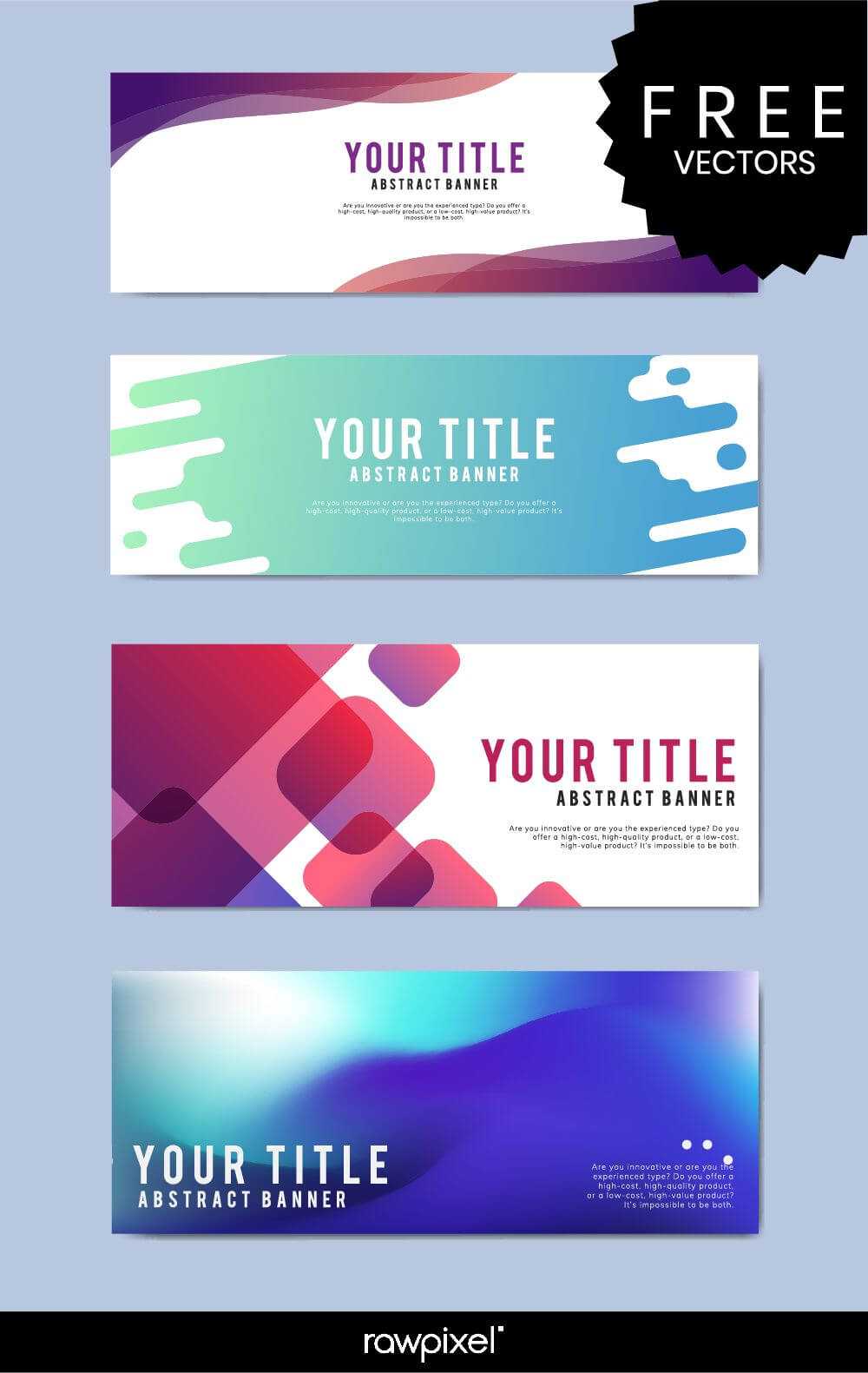 Download Free Modern Business Banner Templates At Rawpixel For Free Etsy Banner Template