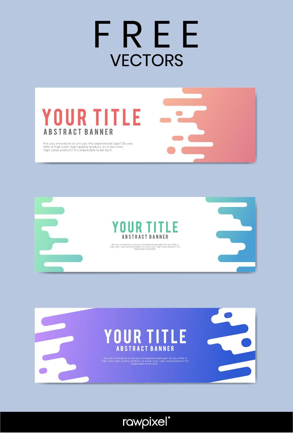 Download Free Modern Business Banner Templates At Rawpixel Throughout Free Website Banner Templates Download
