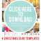 Downloadable Christmas Card Templates For Photos |  Free pertaining to Free Christmas Card Templates For Photographers